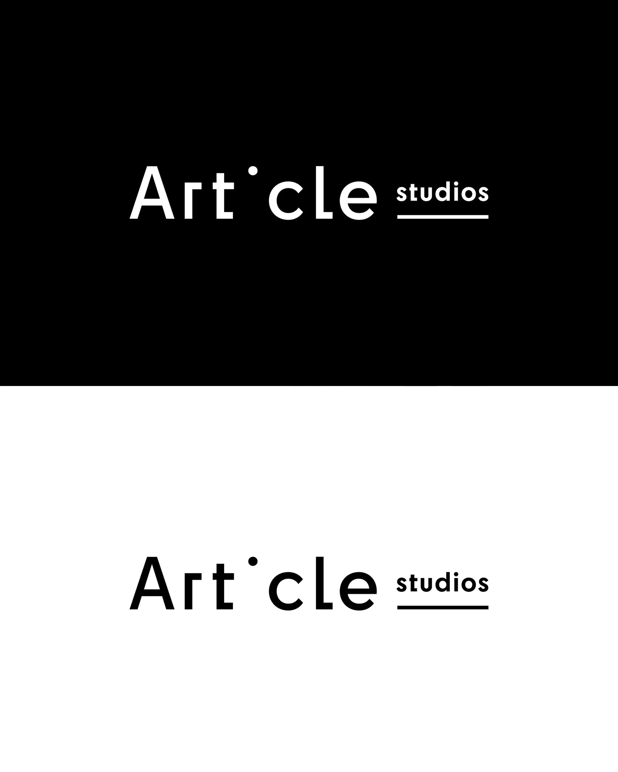 Article Studios — Wordmark
